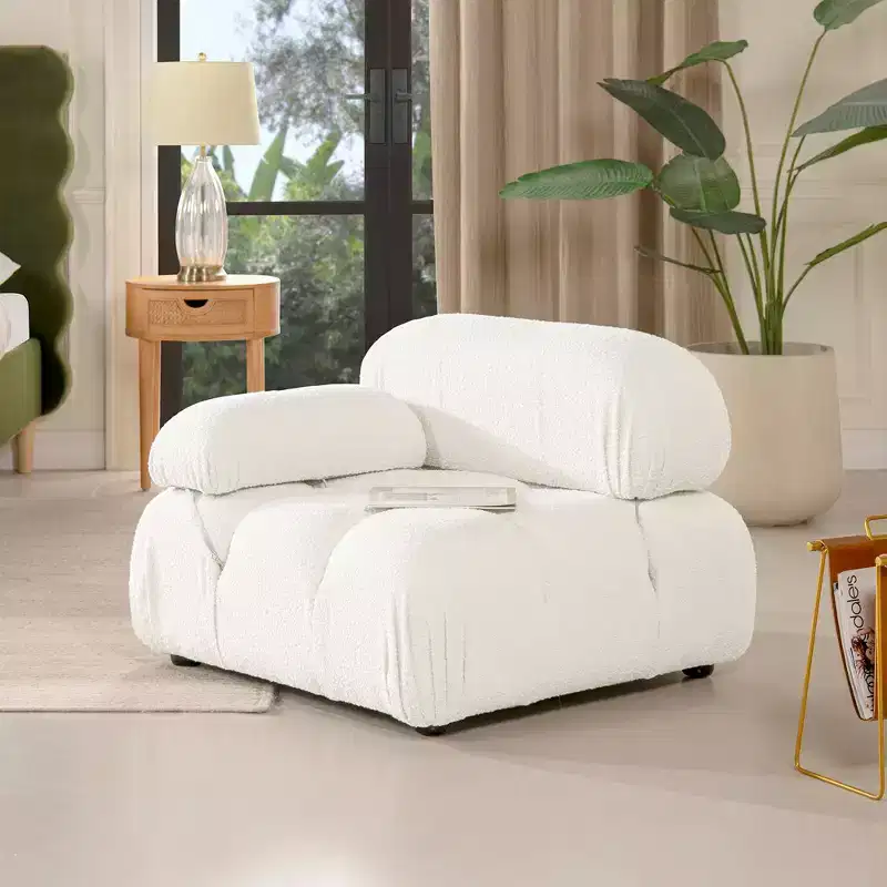 Jennifer Taylor Home Marcel 36 Bubble Modular Modern Lounge Arm Chair