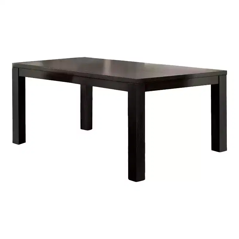 HOMES: Inside + Out 72" Brightpeak Transitional Dining Table: Wood Veneer, Seats 6