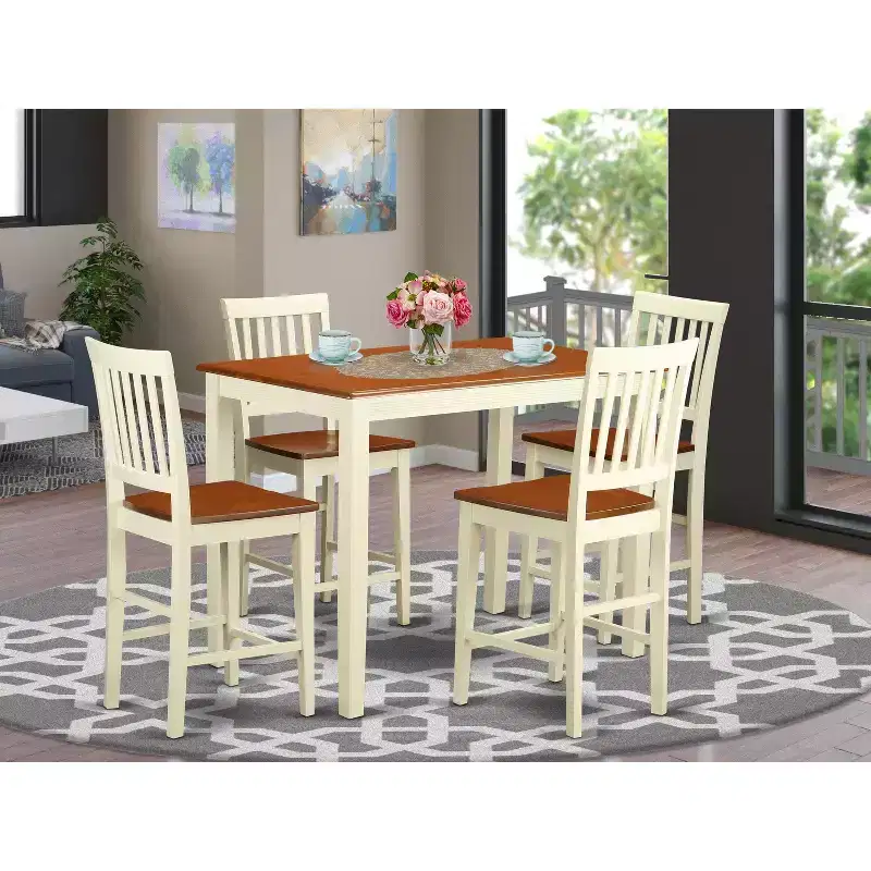 Modway Counter Height Dining Set Transitional Style Dining Set 133