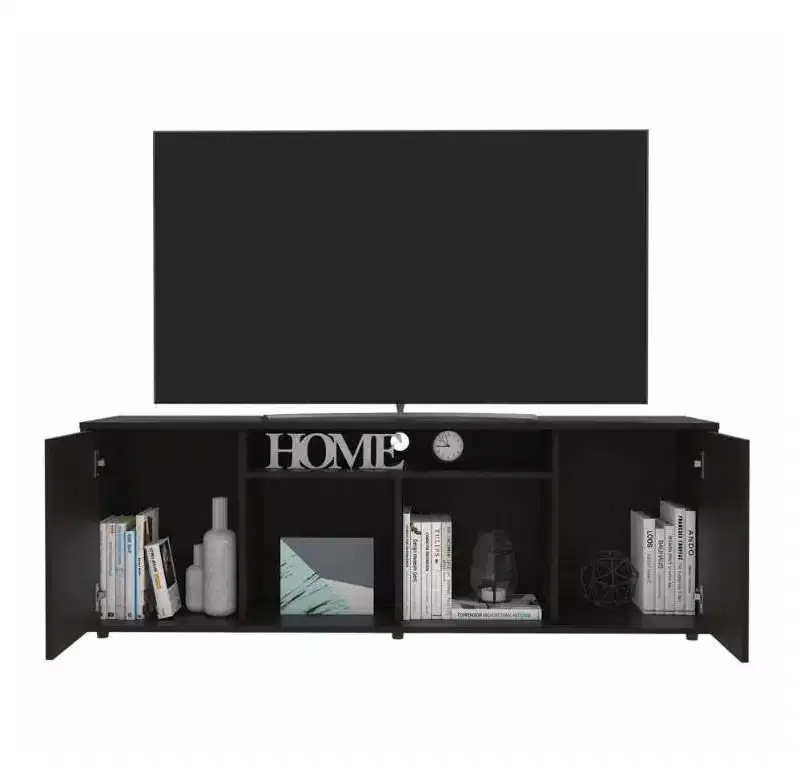 Bozeman TV Stand for TVs up to 60" Black - Boahaus