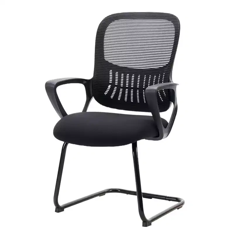 TUYOHW Ergonomic Office Desk Chair with Padding Seats, Gaming Chair with Armrest and Lumbar Support, Computer Chairs for Reading Room, Black