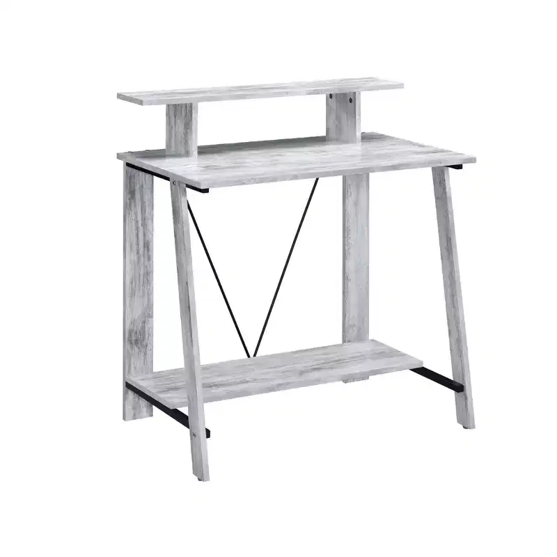 32 Antiqued White Writing Desk